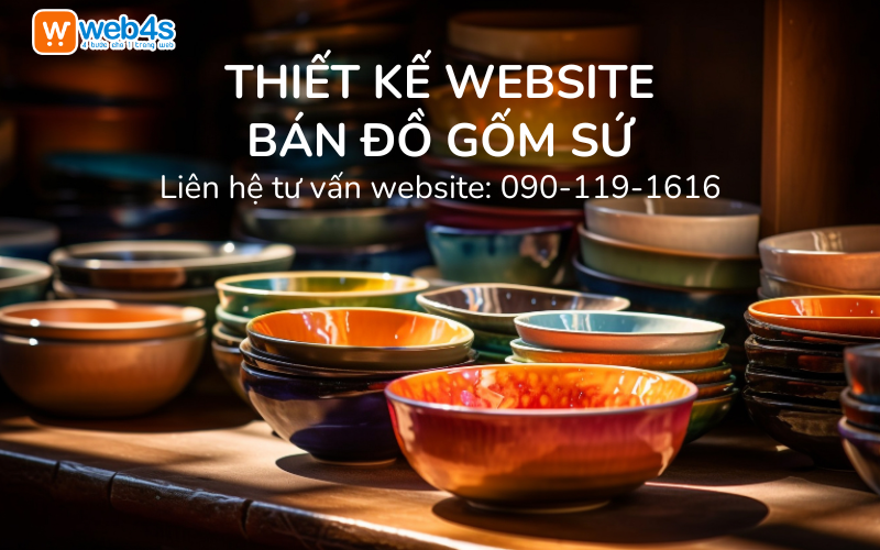 Thiết kế website bán đồ gốm sứ